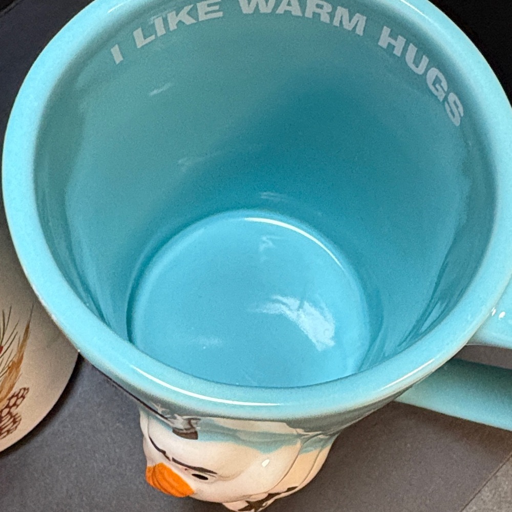 Disney Frozen Set of 2 - Let It Glow Mug & Olaf Blue 3D Mug Set - Picture 4 of 14